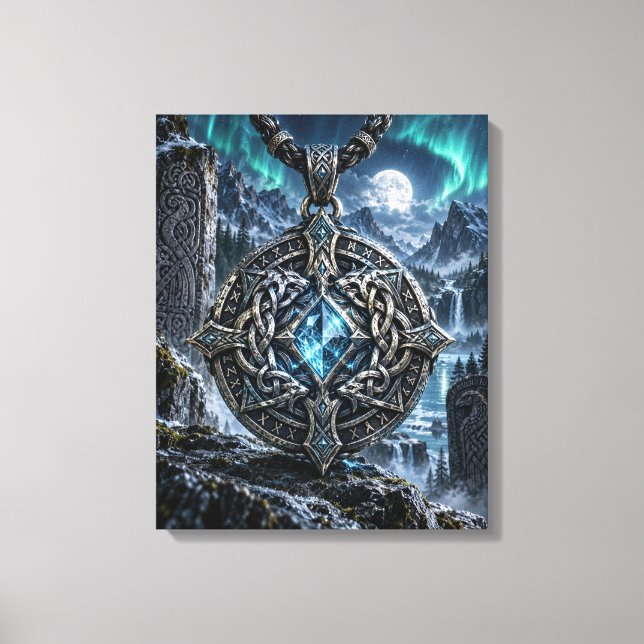 Toile Le Talisman du Gardien (Recto)