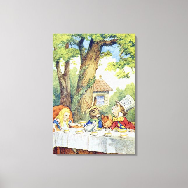 Toile Le Tea Party de Mad Hatter (Recto)