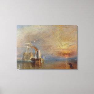 Toile Le Temeraire de combat (par J.M.W. Turner)