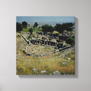 Toile Le théâtre grec