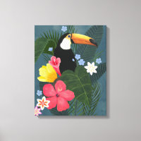 Le Toucan tropical en pleine nature