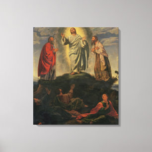 Toile Le Transfiguration, c.1527-33 (huile sur le