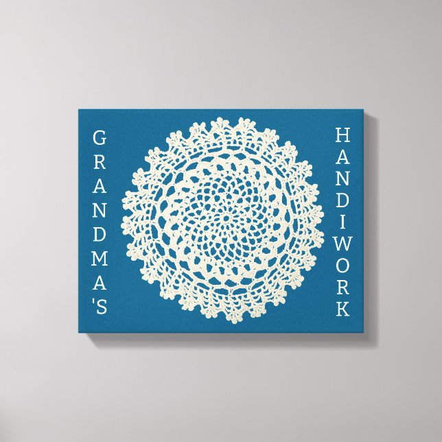 TOILE LE TRAVAIL DE GRANDMA (Recto)