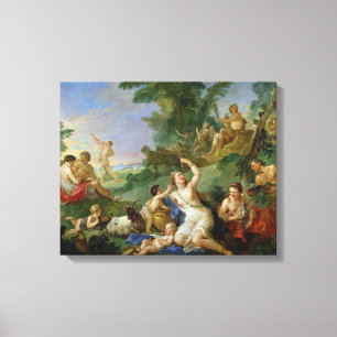 Toile Le triomphe de Bacchus
