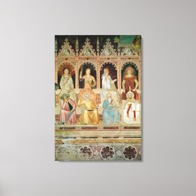 Toile Le triomphe de la doctrine catholique (Recto)