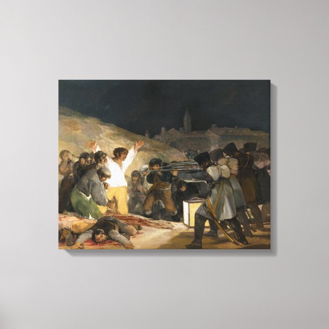 Toile Le troisième mai 1808 par Francisco Goya (Recto)