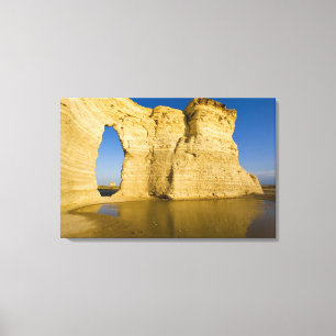 Toile Le trou de serrure de Monument Rocks aka Chalk