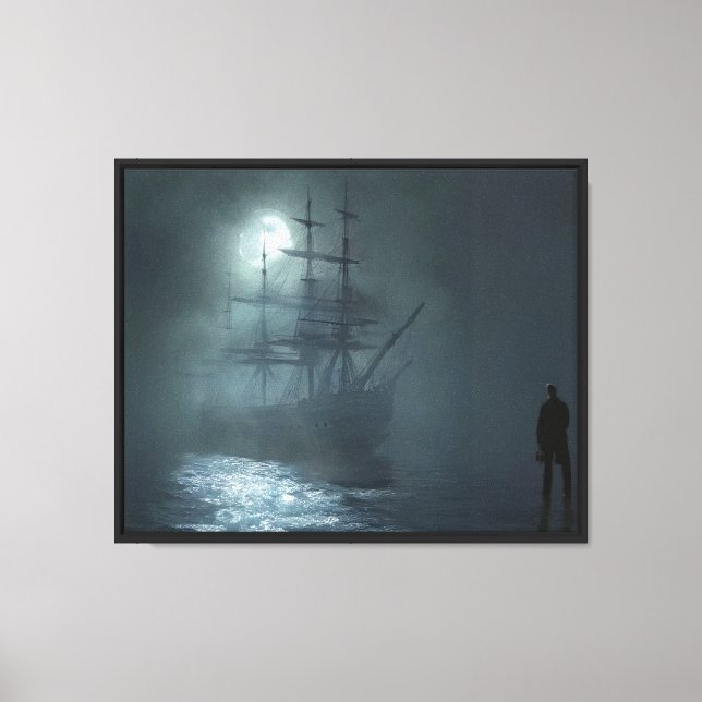 Toile Le vaisseau fantôme (Recto)