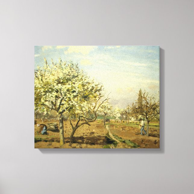 Toile Le "Verger" de Pissarro (Recto)