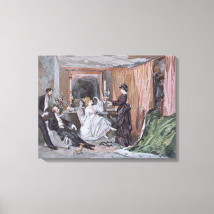 Toile Le vestiaire de Hortense Schneider