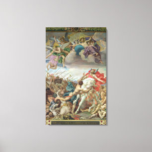 Toile Le voeu de Clovis