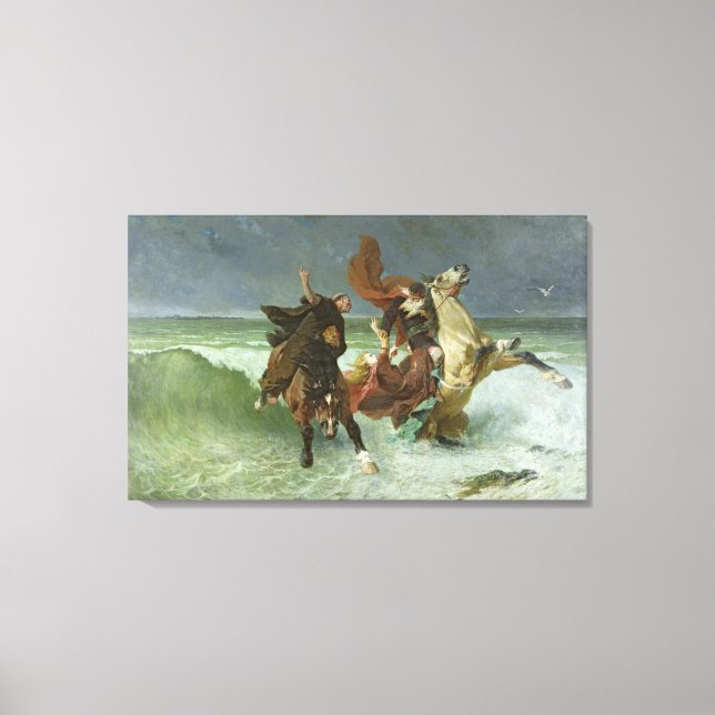 Toile Le vol de Gradlon Mawr c.1884 (Recto)