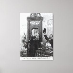 Toile Le vote prépondérant, ou le haut-parleur