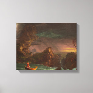 Toile Le Voyage de la Vie, Manhood, Thomas Cole
