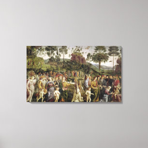 Toile Le voyage de Moïse, c.1481-83