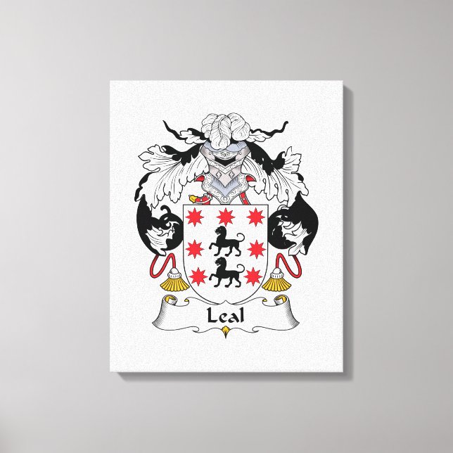Toile Leal Family Crest (Recto)