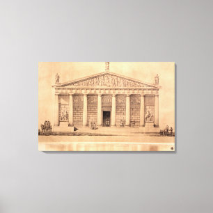 Toile L'école d'équitation des gardes impériales, St