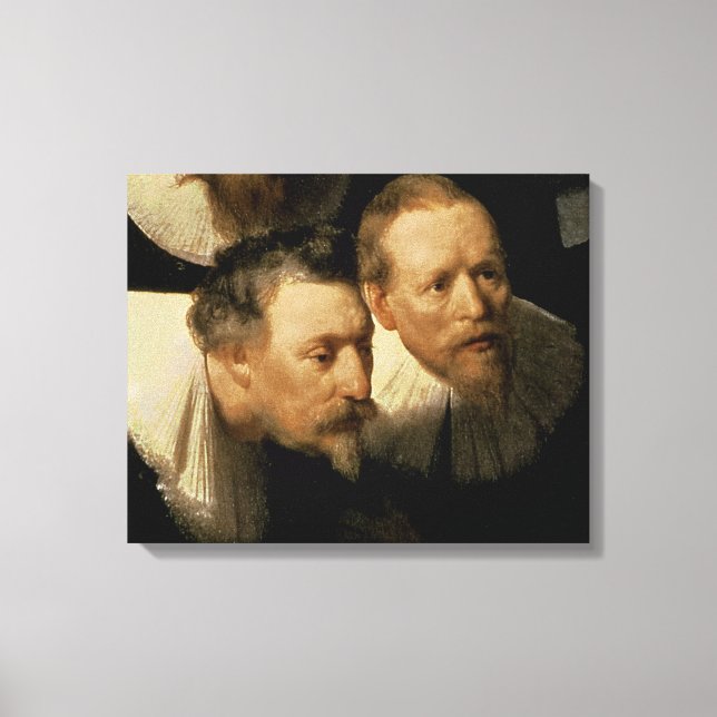 Toile Leçon d'anatomie du Dr Nicolaes Tulp, 1632 (Recto)