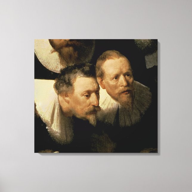 Toile Leçon d'anatomie du Dr Nicolaes Tulp, 1632 (Recto)