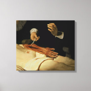 Toile Leçon d'anatomie du Dr Nicolaes Tulp, 1632