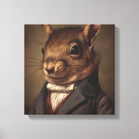 L'écureuil en costume | Art animal | Animal en cos