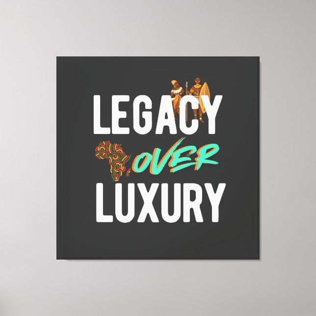 Toile Legacy Over Luxury | (Recto)