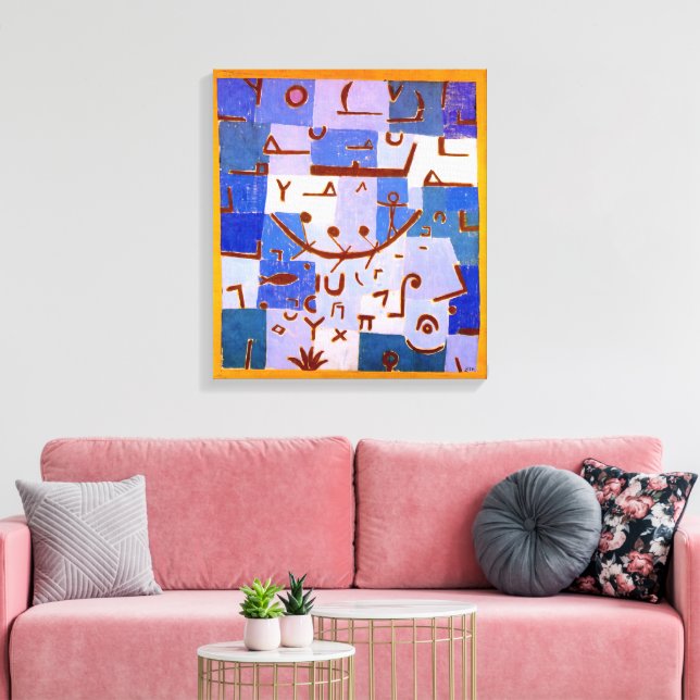 Toile Légende du Nil | Paul Klee | (Insitu(Salon))