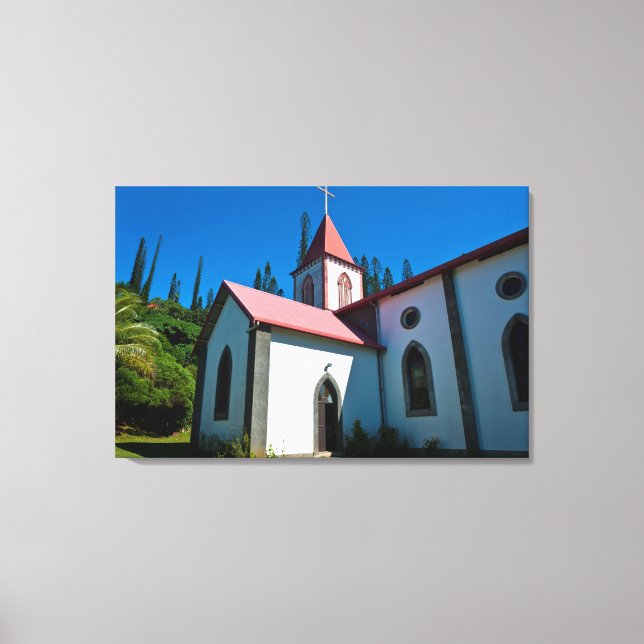 Toile L'Église Chrétienne De Vao (Recto)