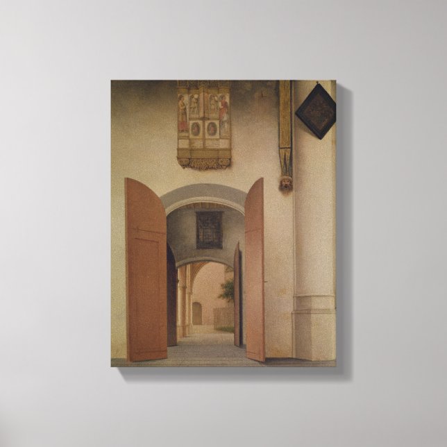 Toile L'église Saint-Laurens, Alkmaar, 1661 (Recto)