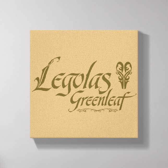 Toile LEGOLAS GREENLEAF™ Name (Recto)