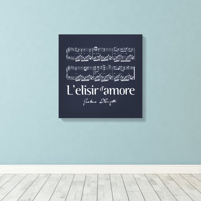 Toile L'elisir d'amore 2 (Insitu (Plancher de Bois))