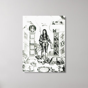 Toile L'emblème de l'Angleterre, octobre 1690