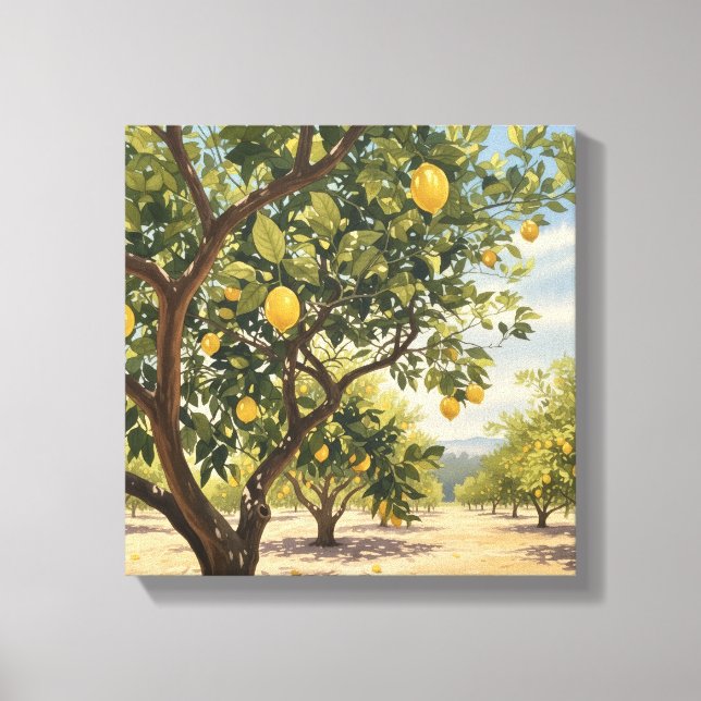 Toile Lemon Groves (Recto)