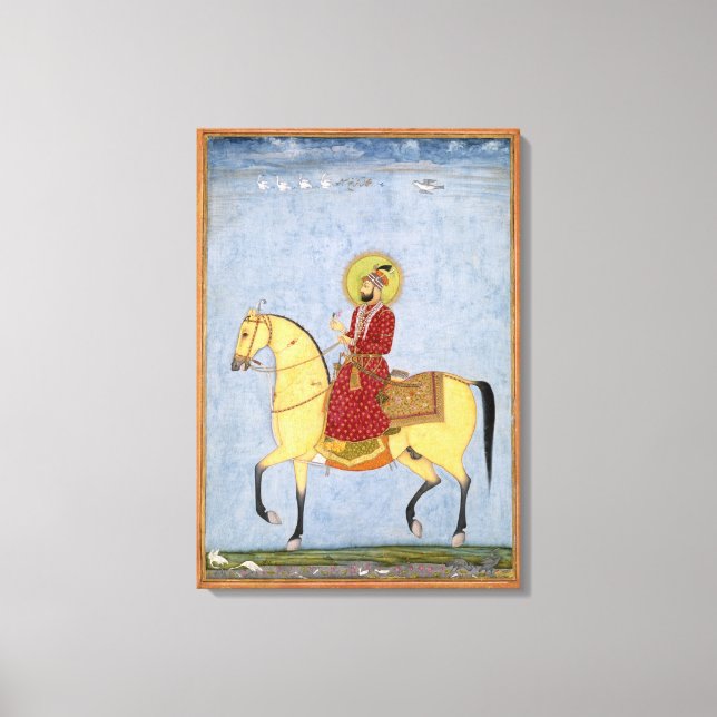 Toile L'empereur moghol Farrukhsiyar(1683-1719) (r.1713 (Recto)