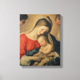 Toile L'enfant de sommeil du Christ (huile sur la toile)