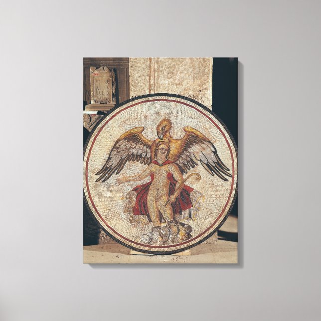 Toile L'enlèvement de Ganymede, 2ème siècle (Recto)