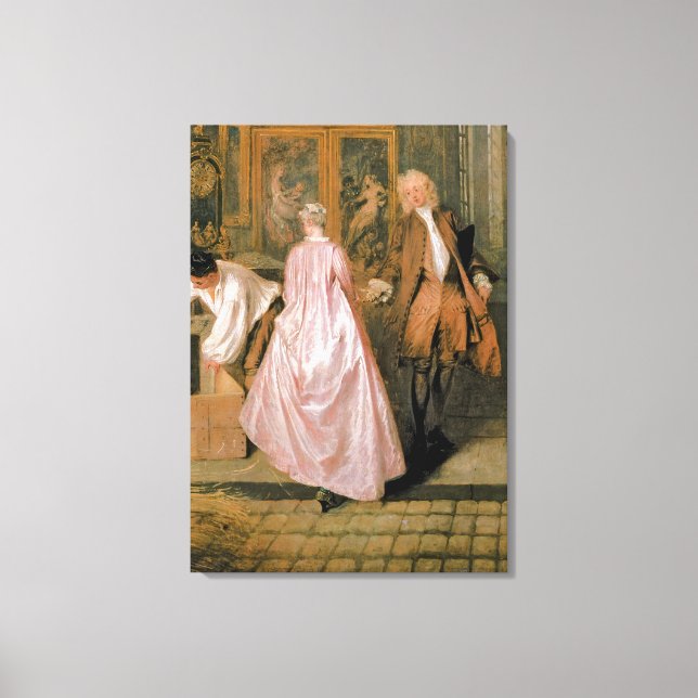 Toile L'Enseigne de Gersaint, 1720 (Recto)