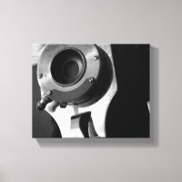 Lentilles de caméra Vintage noir et blanc 8x10