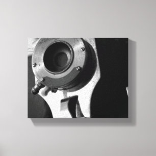 Toile Lentilles de caméra Vintage noir et blanc 8x10