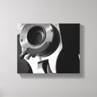 Toile Lentilles de caméra Vintage noir et blanc 8x10