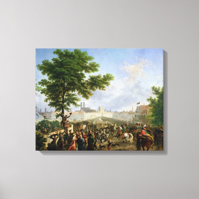 Toile L'entrée de Napoléon Bonaparte (Recto)