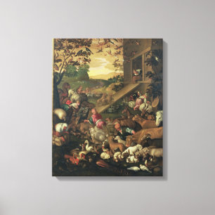 Toile L'entrée des animaux dans l'arche