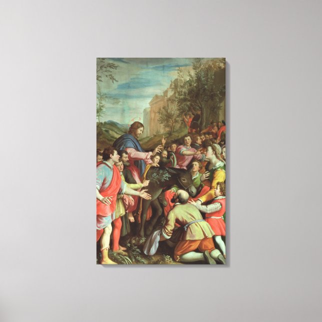 Toile L'entrée du Christ à Jérusalem (Recto)