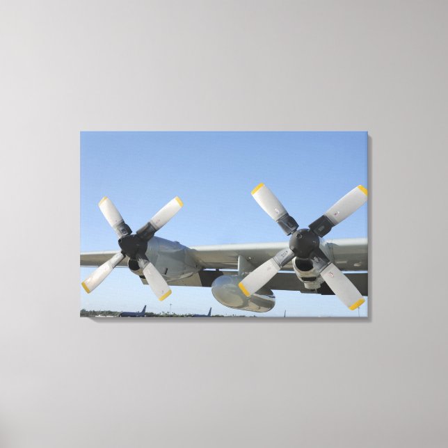 Toile Les ailes d'un LC-130 Hercules (Recto)
