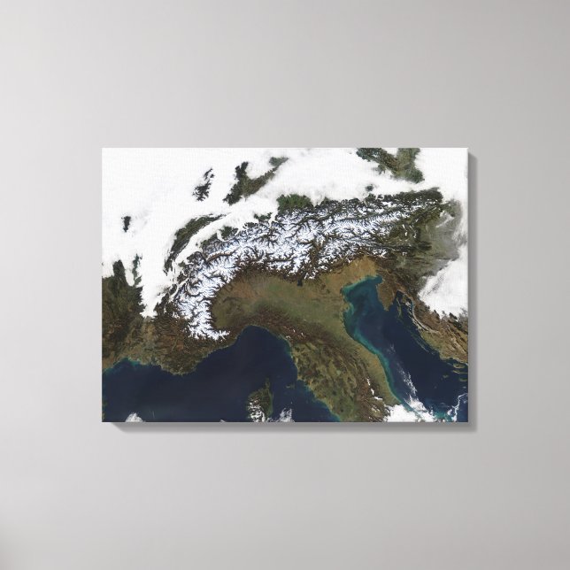 Toile Les Alpes 2 (Recto)