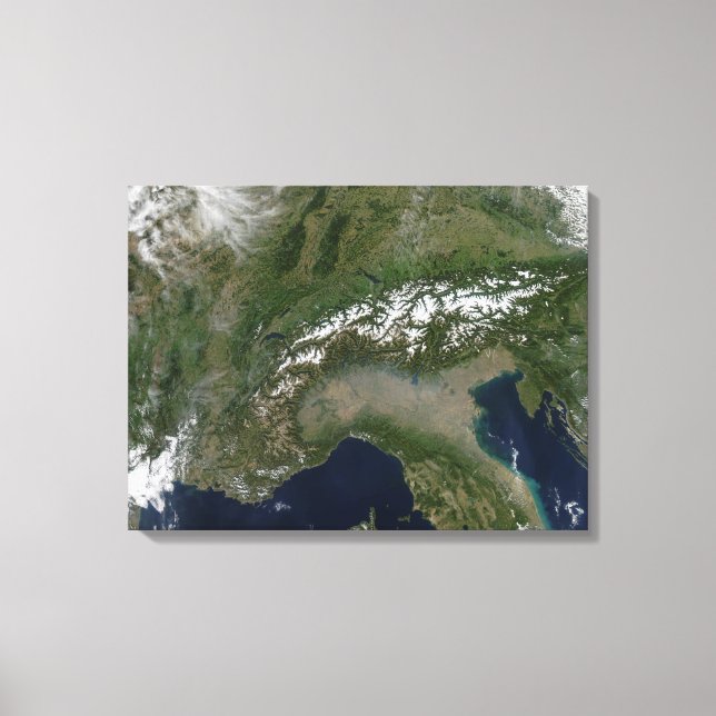 Toile Les Alpes 4 (Recto)