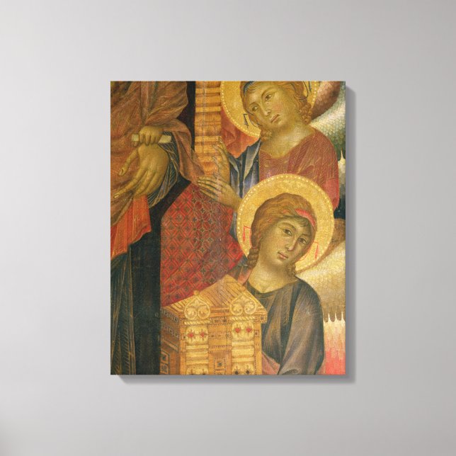 Toile Les anges du retable de Père Noël Trinita (Recto)