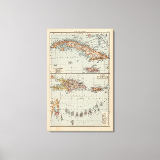 Toile Les Antilles (Recto)