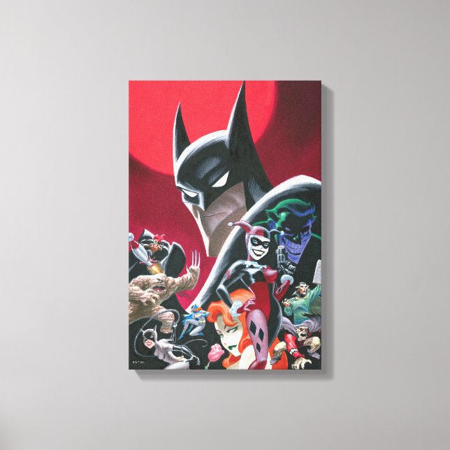 Toile Les aventures de Batman Dames et Démons Dangereux (Recto)