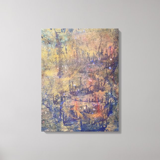 Toile Les bateaux dans la tempête Acrylique Imprimer (Recto)